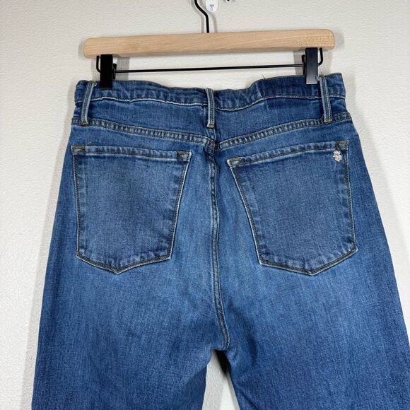 Black Orchid Brooke High Waist Straight Crop Jeans On My Mind Wash Size 29 - Picture 6 of 10